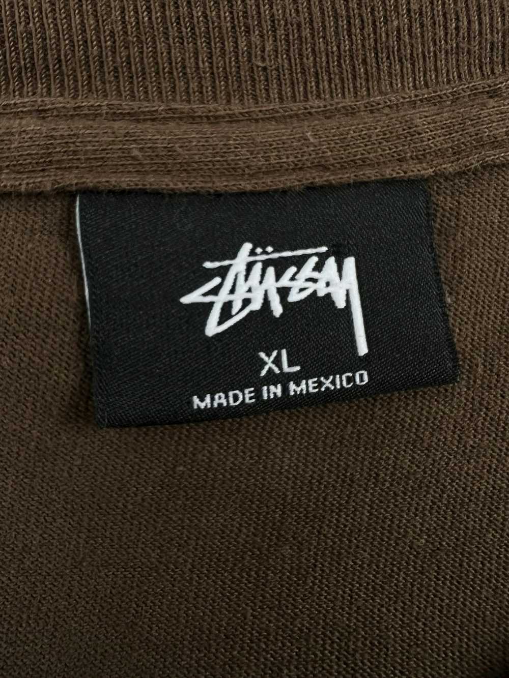 Stussy Stussy Brown Mocha / Coffee Long Sleeve Te… - image 4