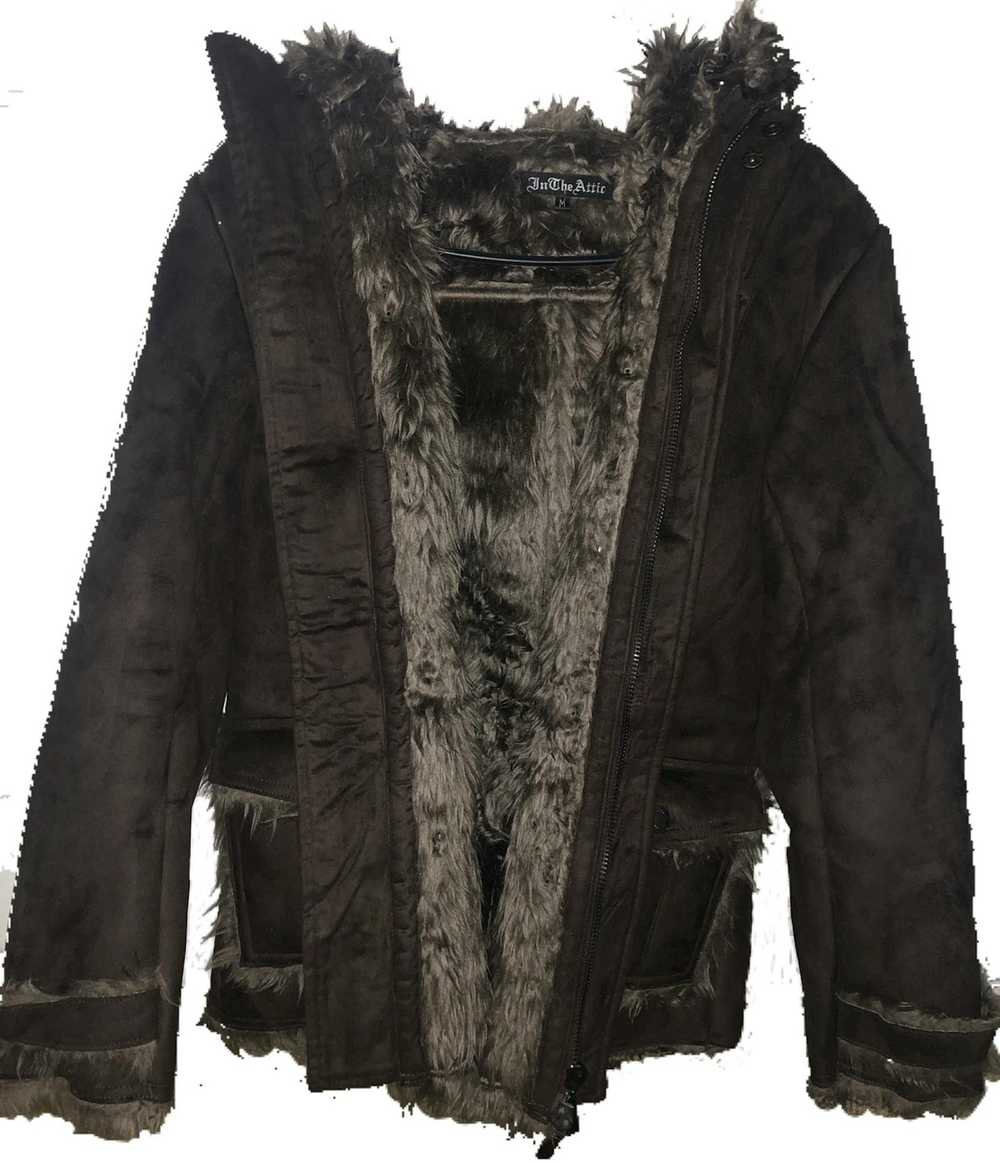 In The Attic Brown Fur Coat - image 4