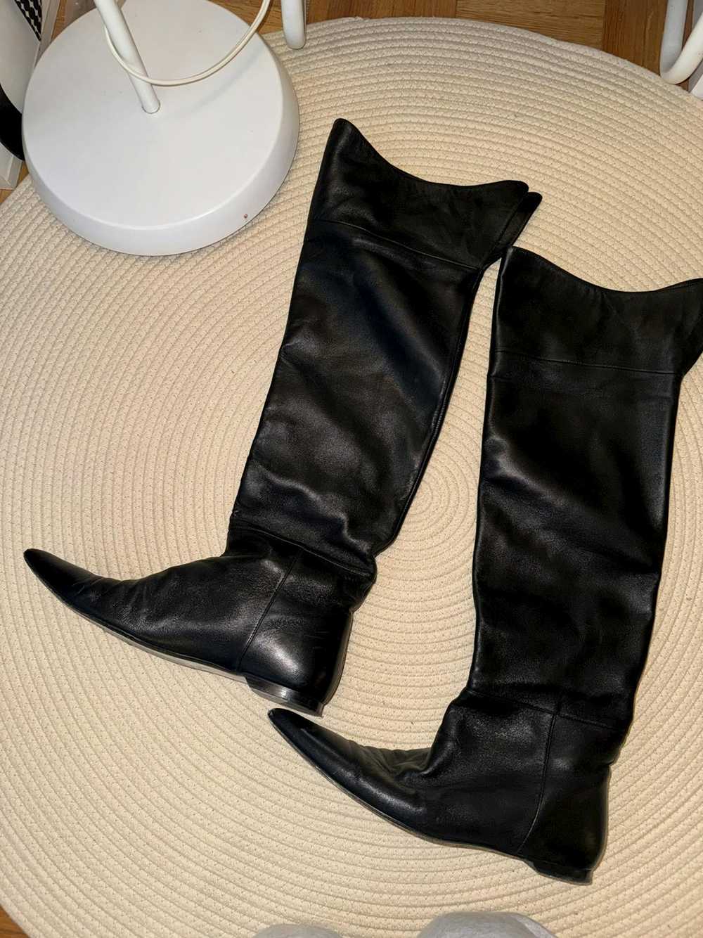 KHAITE KHAITE Diego Leather Knee Boots Size 38.5 - image 5