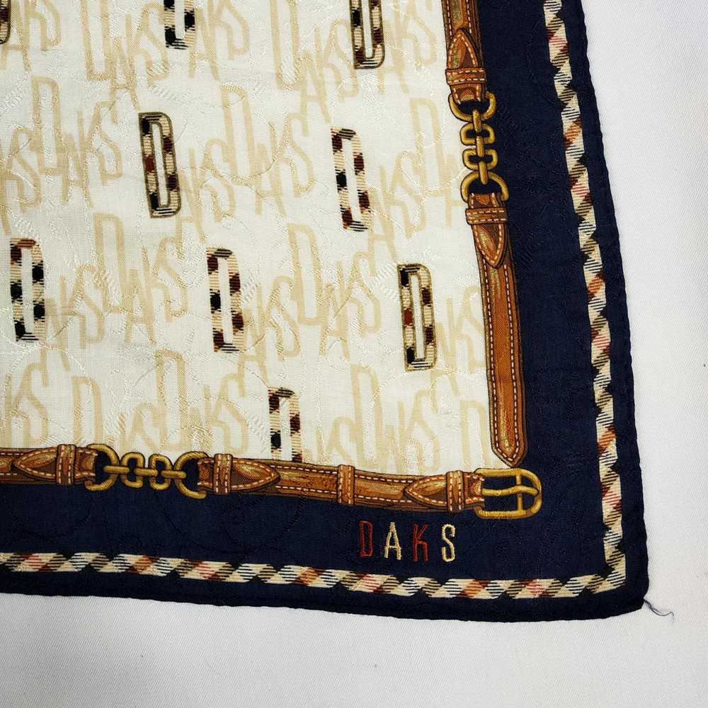 Daks London × Vintage Daks Handkerchief / Neckerc… - image 5