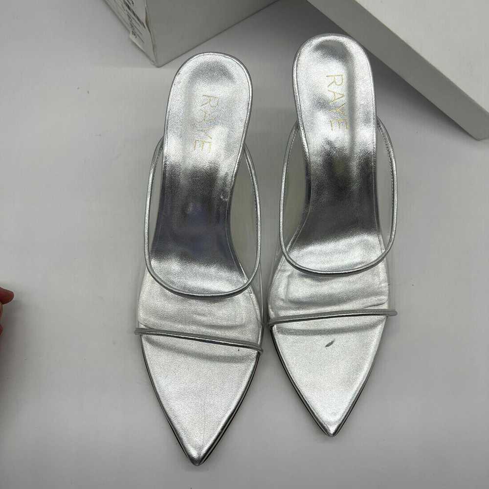 Other RAYE Women Shoes Size 9 Open Toe Heels Silv… - image 4