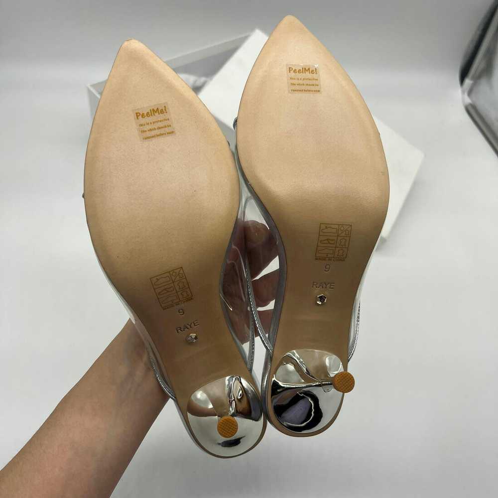 Other RAYE Women Shoes Size 9 Open Toe Heels Silv… - image 9