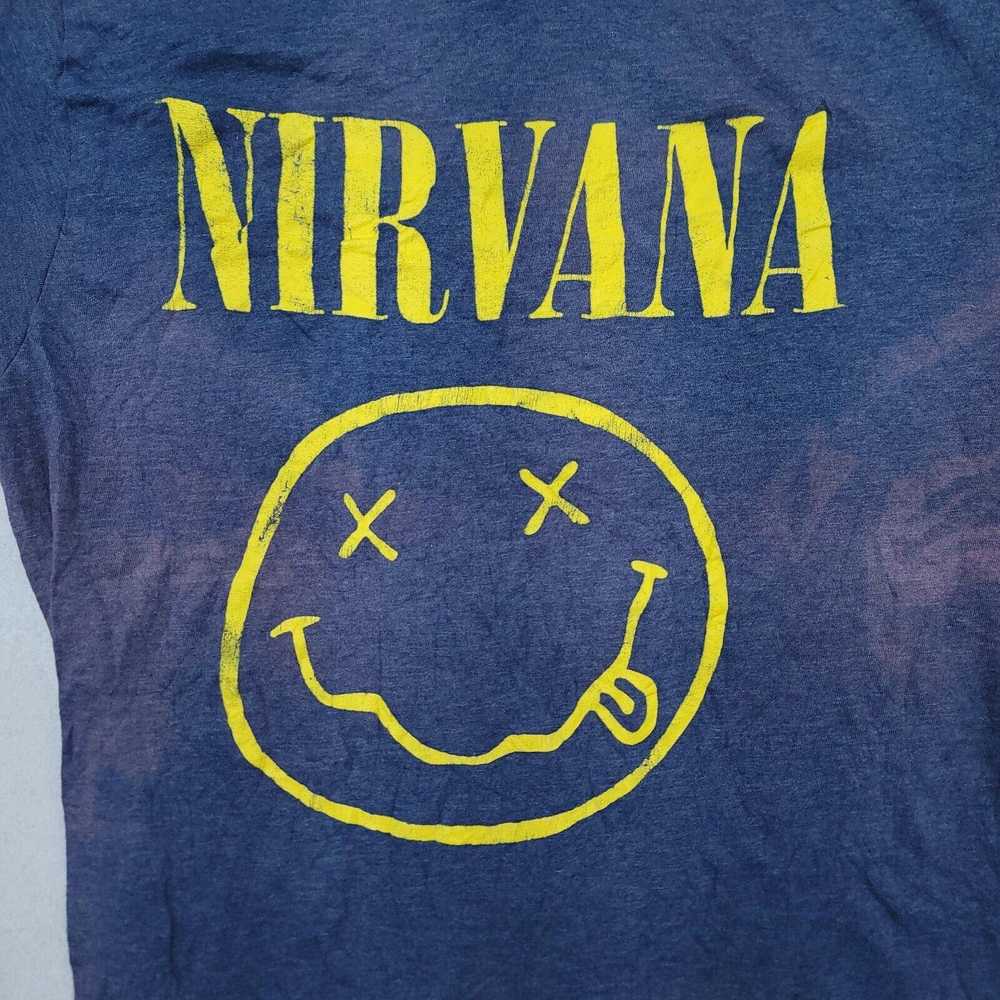 Nirvana Nirvana Casual Pullover Graphic T Shirt M… - image 3