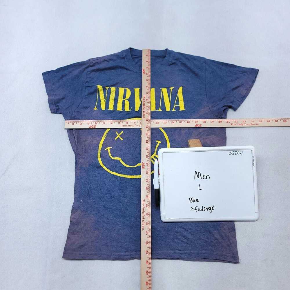 Nirvana Nirvana Casual Pullover Graphic T Shirt M… - image 7