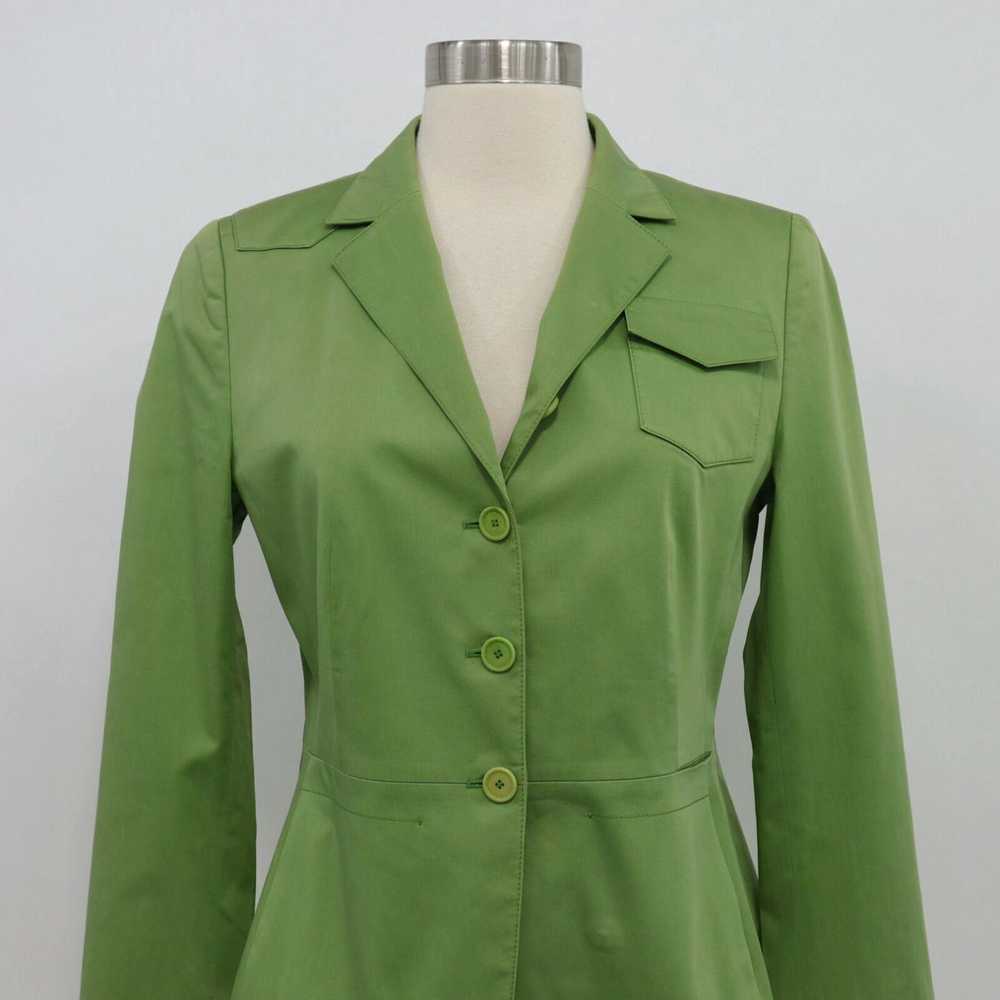 Akris Akris Punto Blazer Jacket Womens Lime Green… - image 2