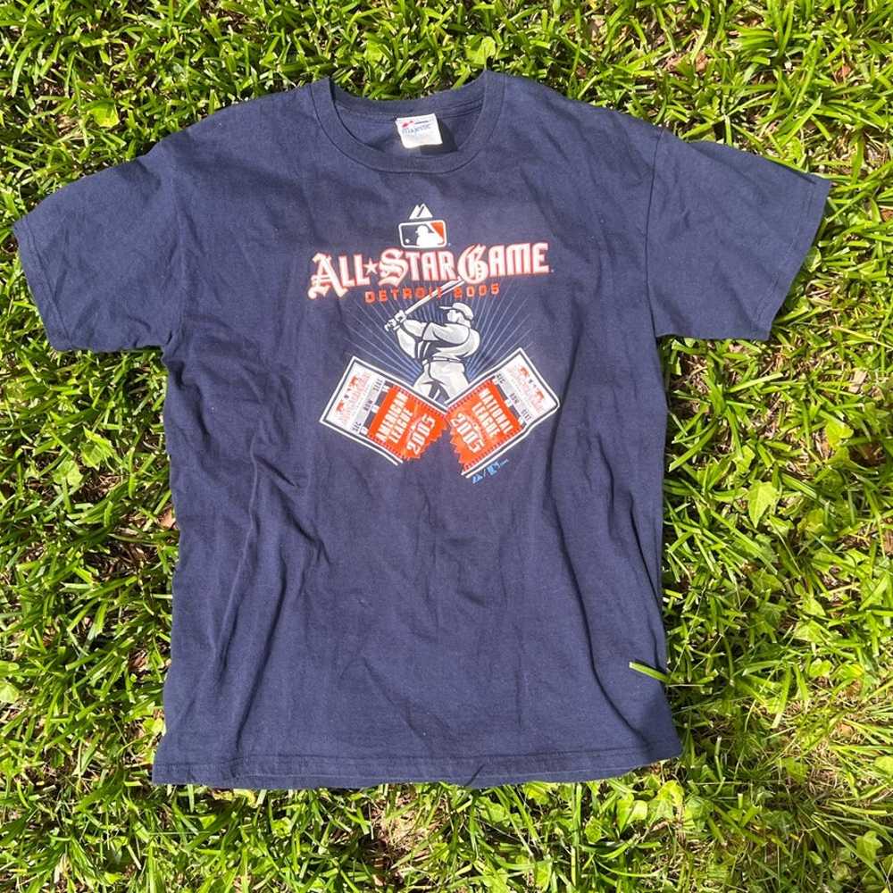 Vintage Detroit All Star Game T shirt size XL in … - image 1
