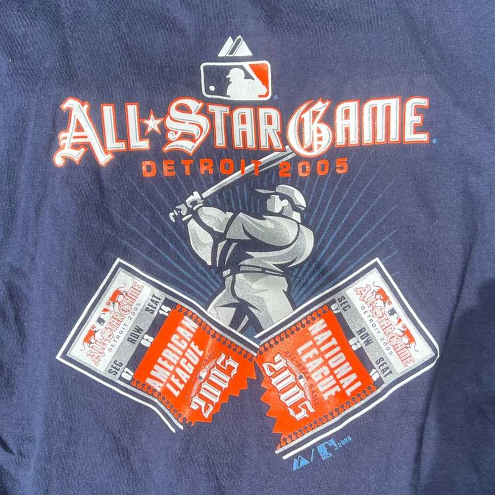 Vintage Detroit All Star Game T shirt size XL in … - image 3