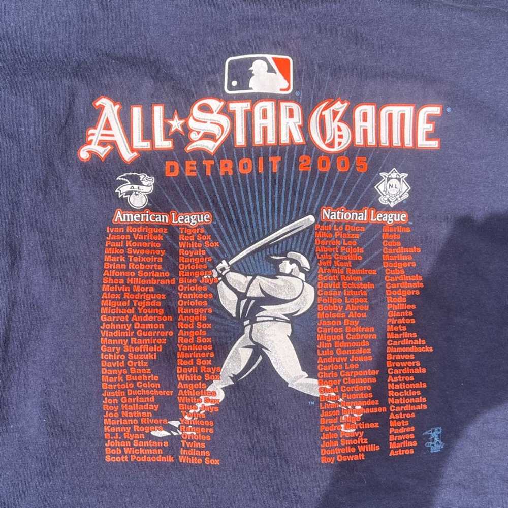 Vintage Detroit All Star Game T shirt size XL in … - image 4