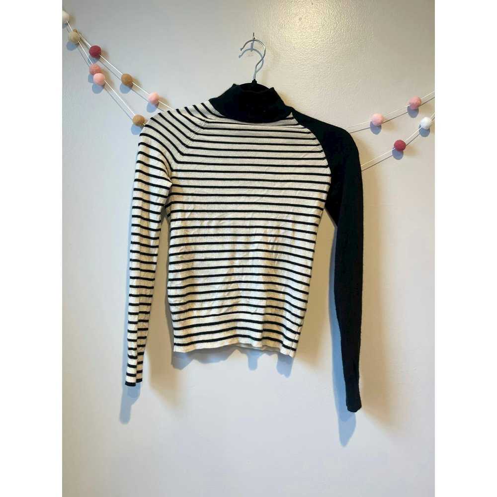 G/FORE G/Fore Colorblock Stripe Turtleneck Cashme… - image 3