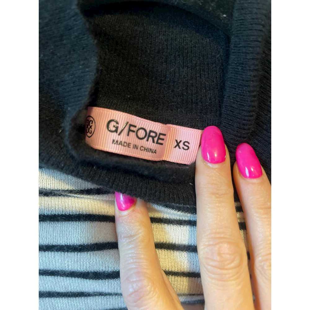 G/FORE G/Fore Colorblock Stripe Turtleneck Cashme… - image 7