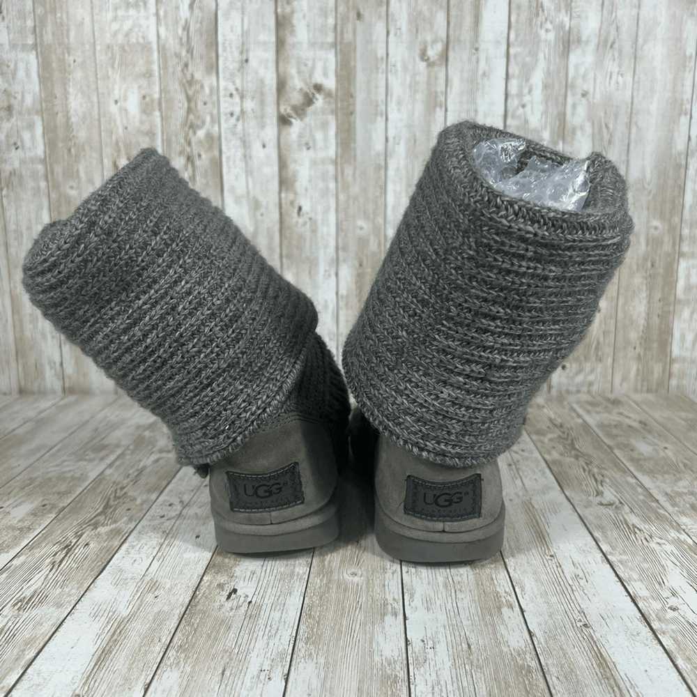 Ugg Ugg classic Cardy Boots tall knit grey womens… - image 3