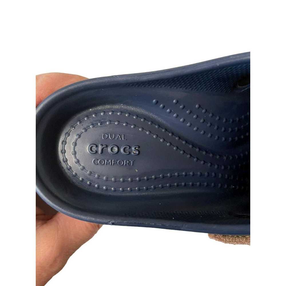 Crocs Crocs Sarah Dual Comfort Shoes Navy Blue Cl… - image 3