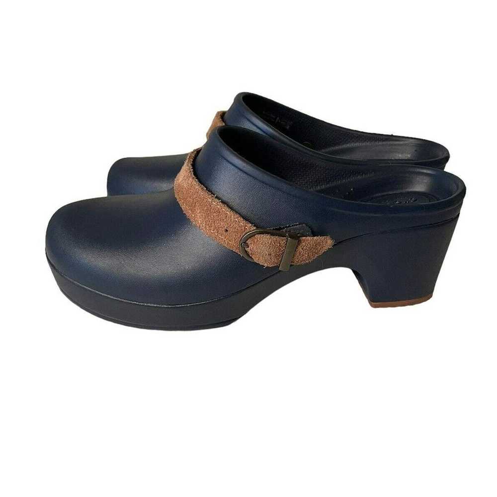 Crocs Crocs Sarah Dual Comfort Shoes Navy Blue Cl… - image 4