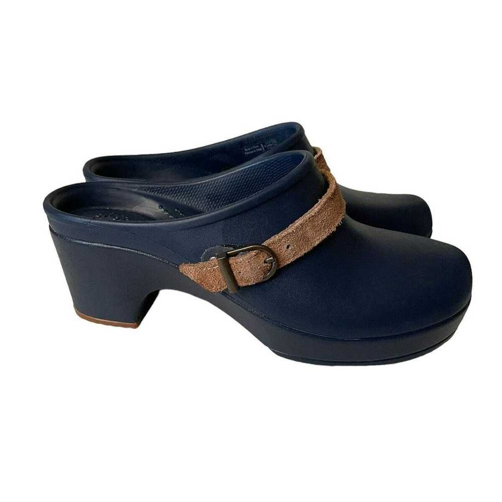Crocs Crocs Sarah Dual Comfort Shoes Navy Blue Cl… - image 6