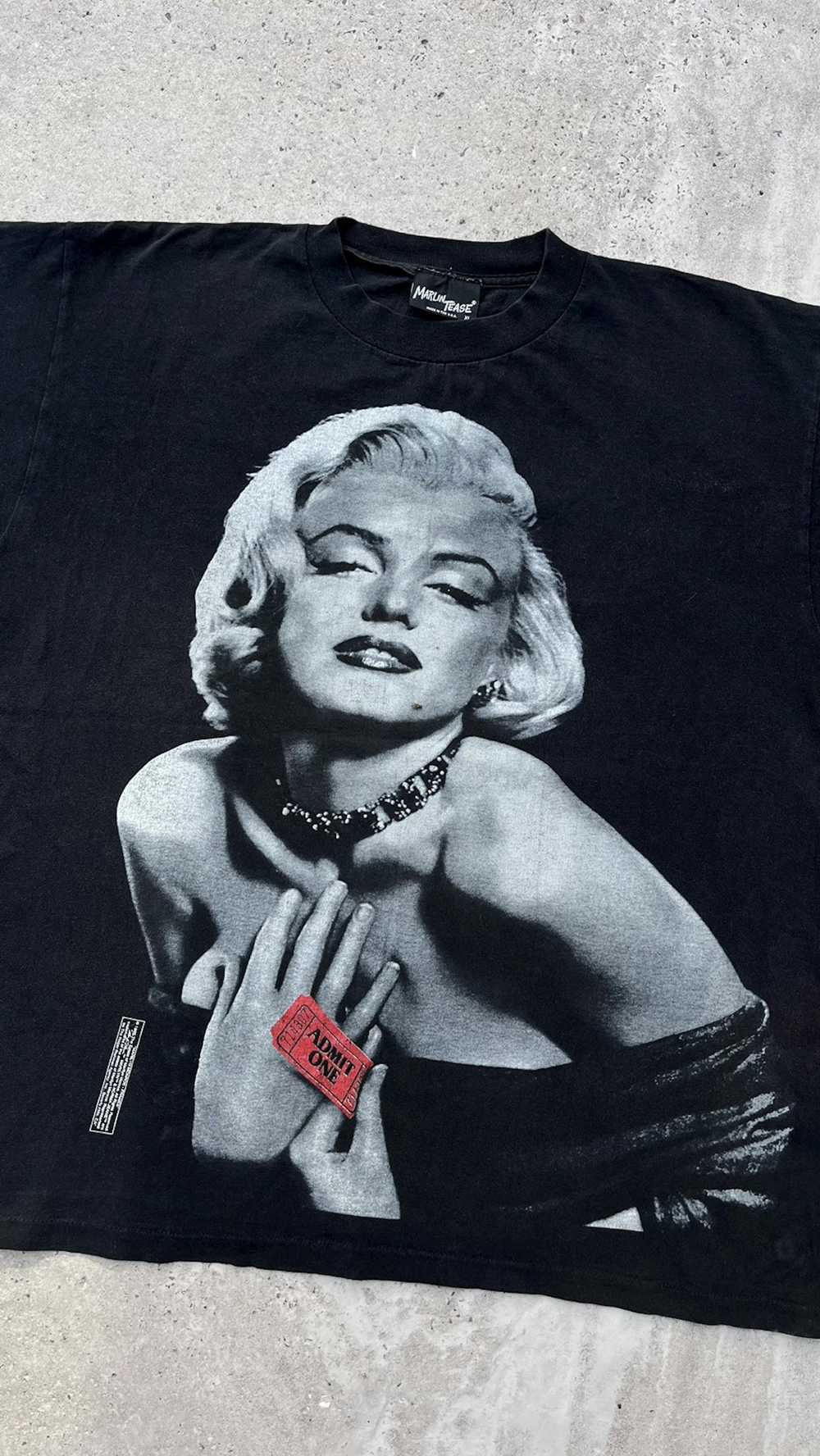 Band Tees × Vintage Marilyn Monroe x Marlin Tease - image 2