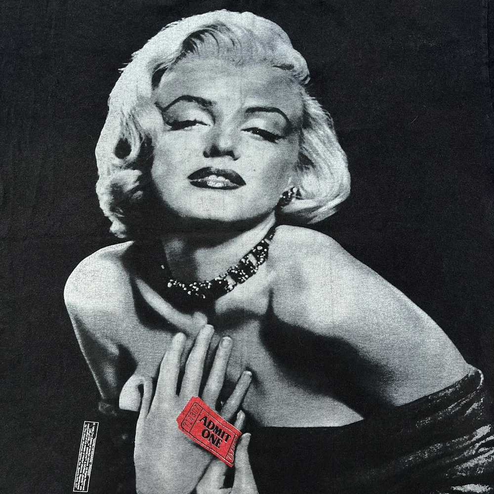 Band Tees × Vintage Marilyn Monroe x Marlin Tease - image 3