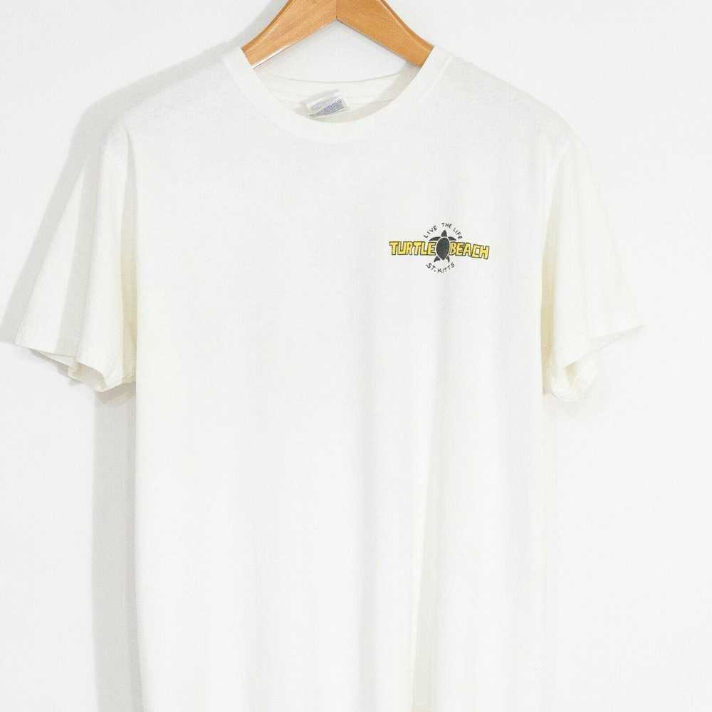 Vintage Vintage Y2K Turtle Beach T Shirt M West I… - image 4
