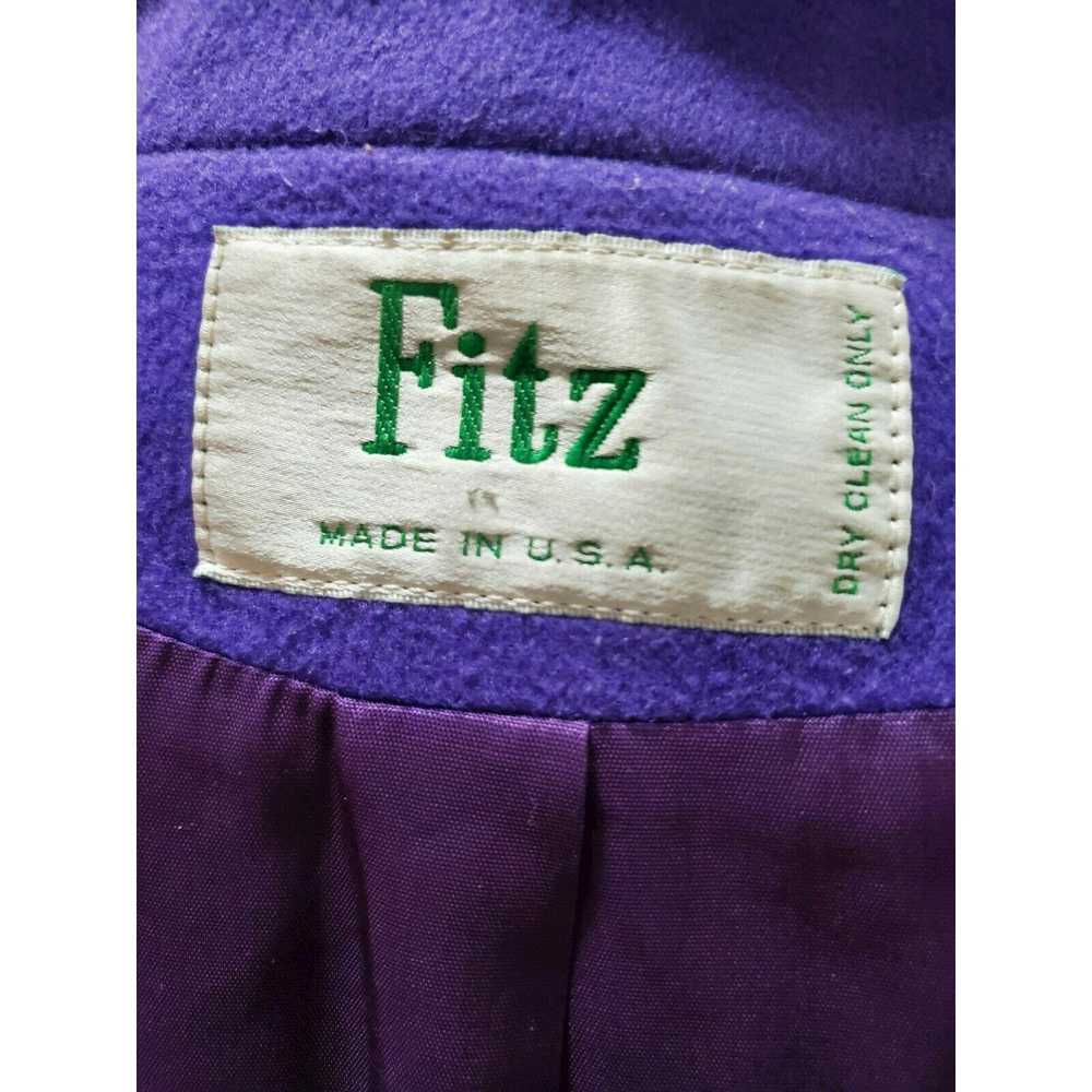 Vintage Vintage Fitz Double Breasted Buttons Fron… - image 7