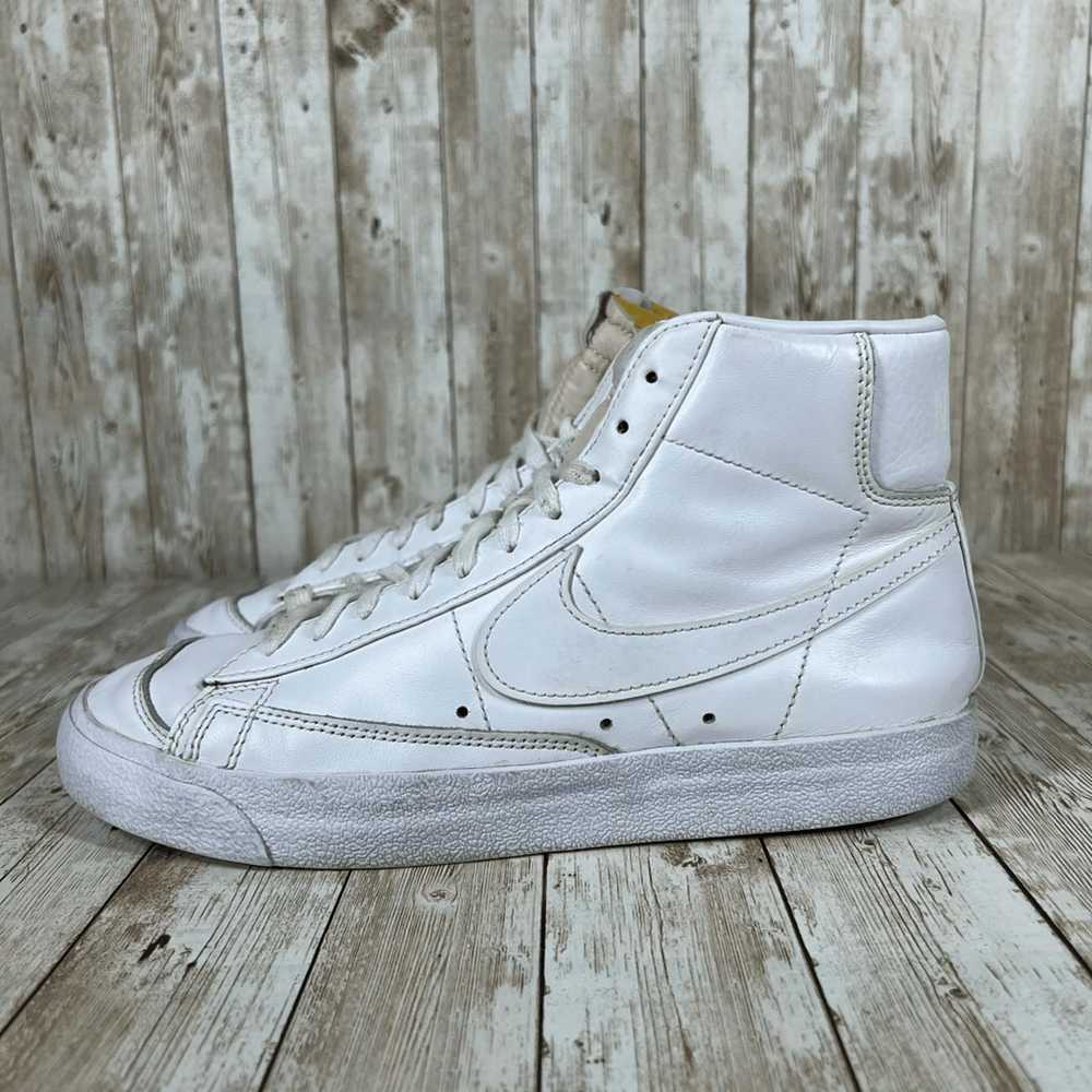 Nike Nike blazer leather white womens 9.5 - image 2