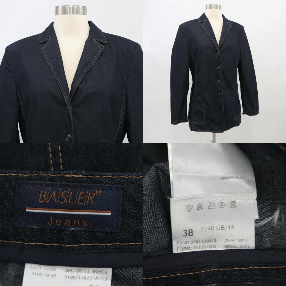 Vintage Basler Jeans Blazer Jacket Maxi Skirt Set… - image 4