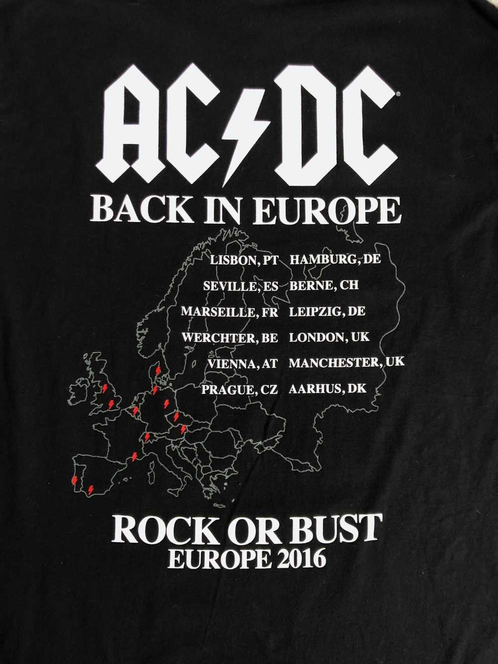 Ac/Dc × Band Tees × Vintage Vintage AC/DC 2016 TO… - image 6