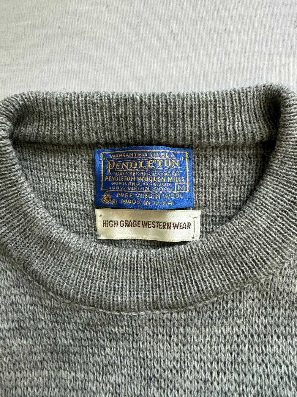 Pendleton Vintage Multi-Colored Pendleton Sweater - image 8