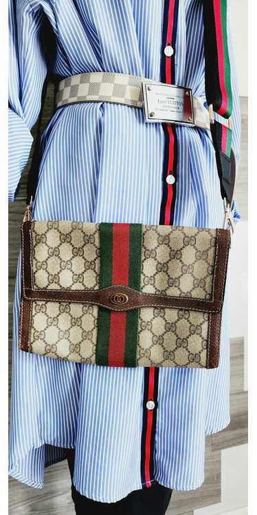 Gucci Customized Gucci Pouch Pochette Clutch Bag C