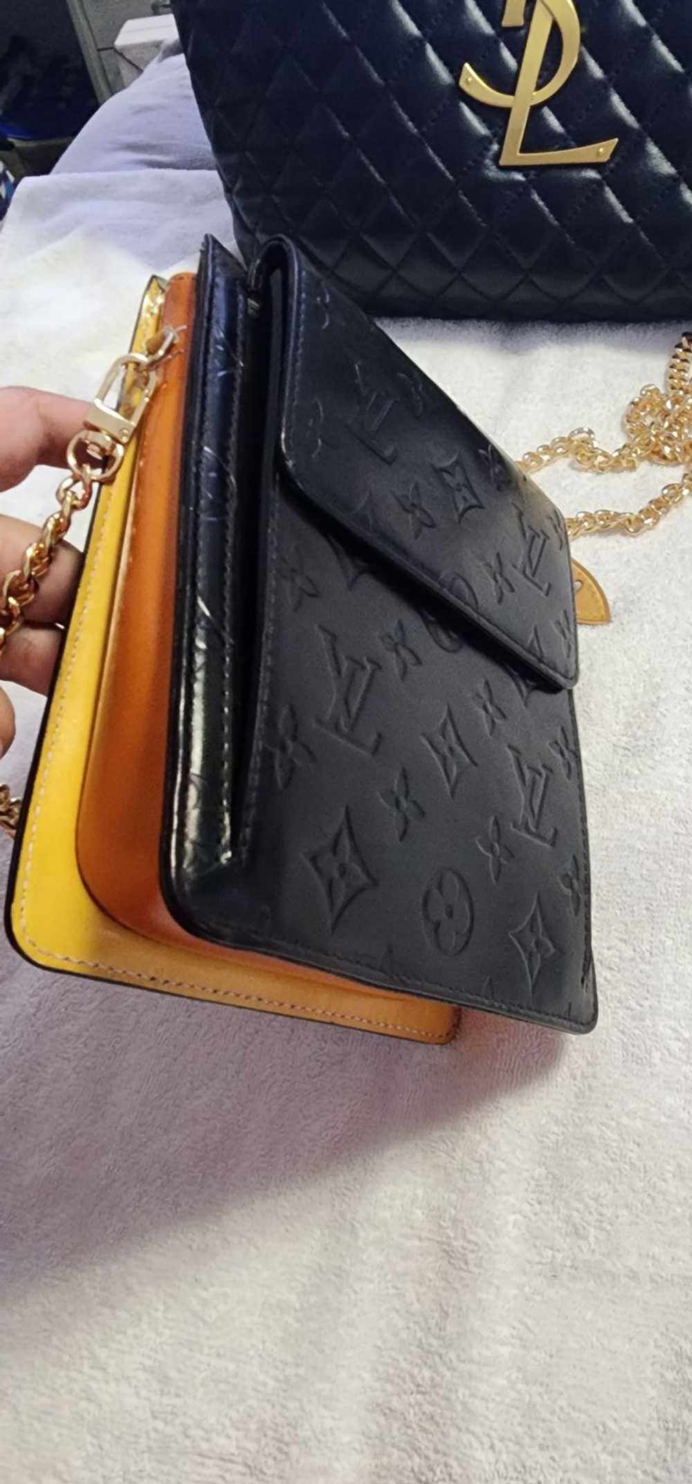 Louis Vuitton Motto Patent Leather Black Bag Cros… - image 3