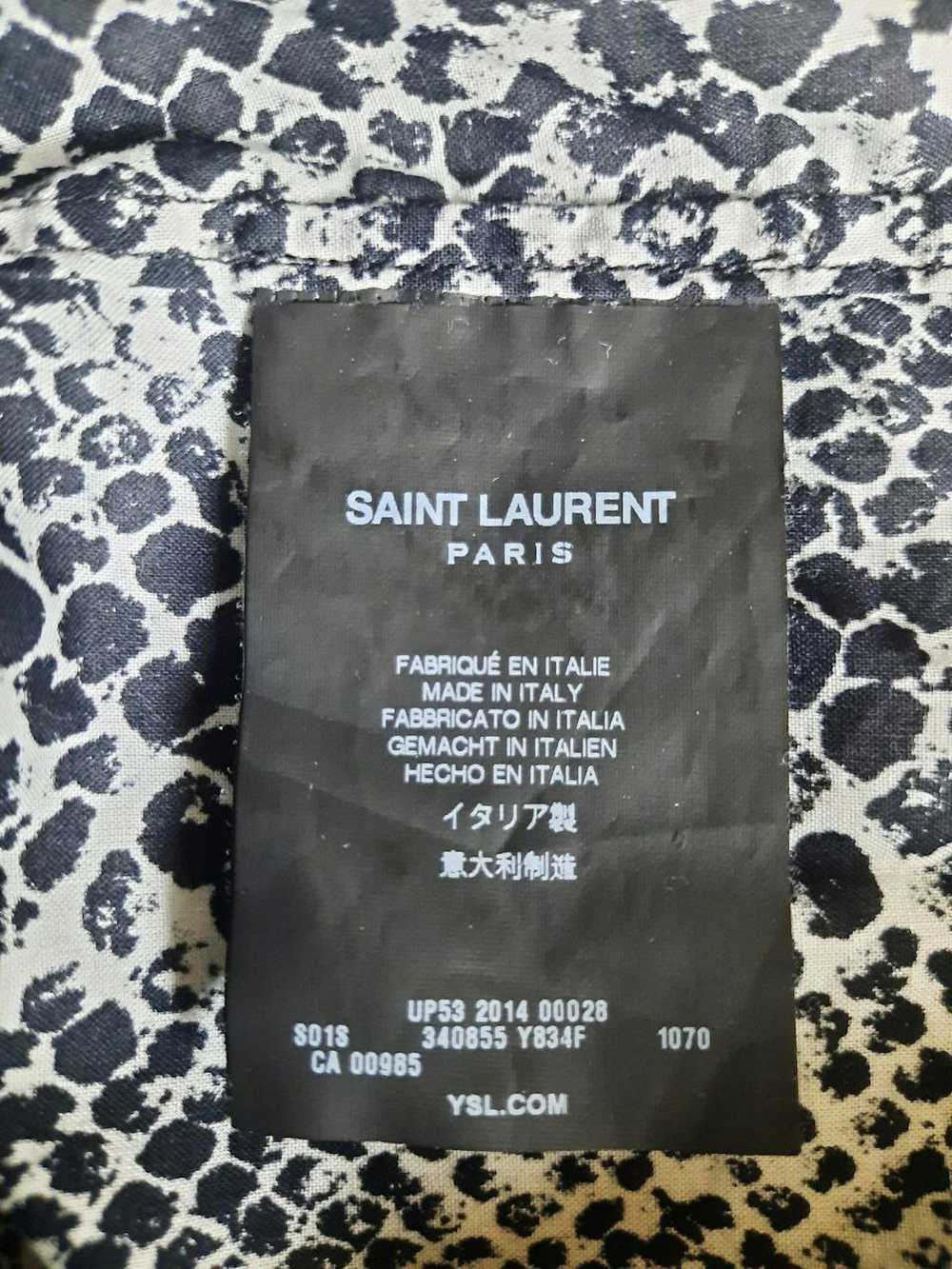 Hedi Slimane × Saint Laurent Paris FW14 AW14 Leop… - image 4