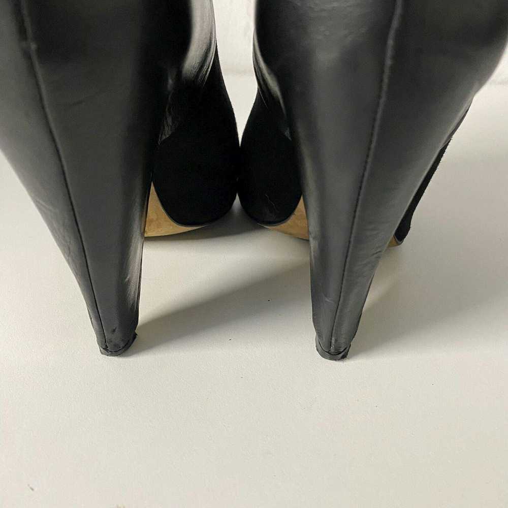 Iro IRO Keira Black Suede Leather Bootie Ankle Bo… - image 8