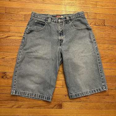 Vtg Rare store 90's Anchor Blue Swirl Shorts