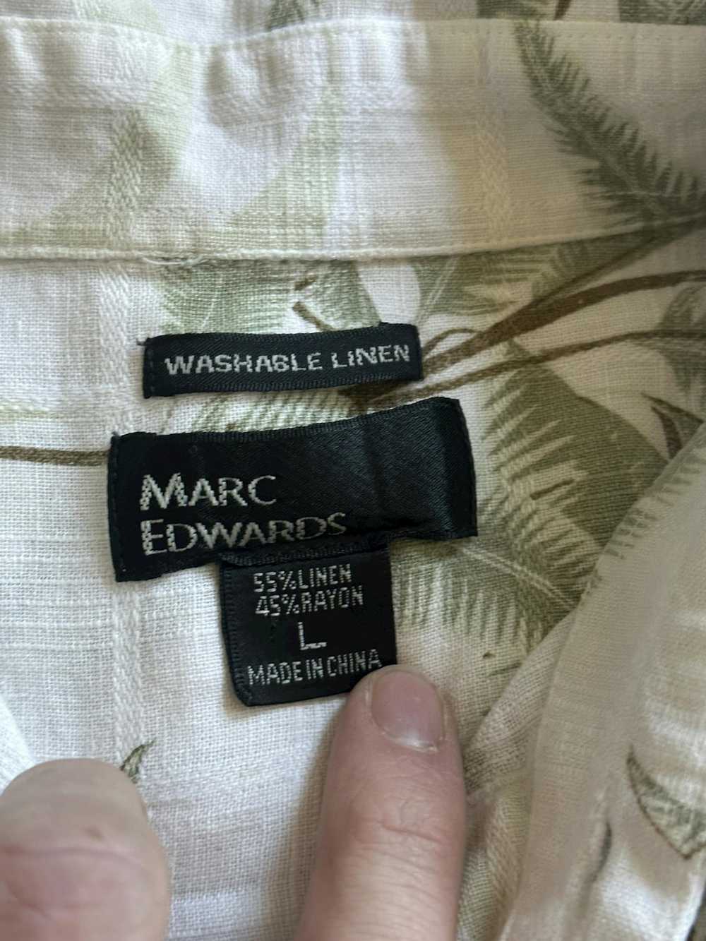 Designer × Hawaiian Shirt × Vintage Marc Edwards … - image 4