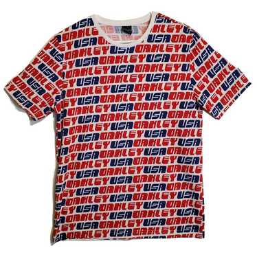 Oakley Men’s Oakley USA Red White & Blue T-Shirt … - image 1