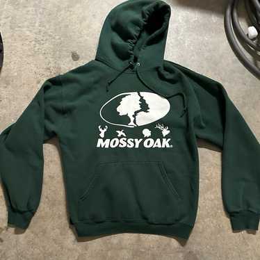 Mossy oak hoodie green - Gem