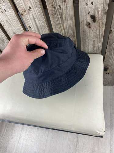 Vintage × Waxed Vintage Style Barbour Hat Waxed Bl