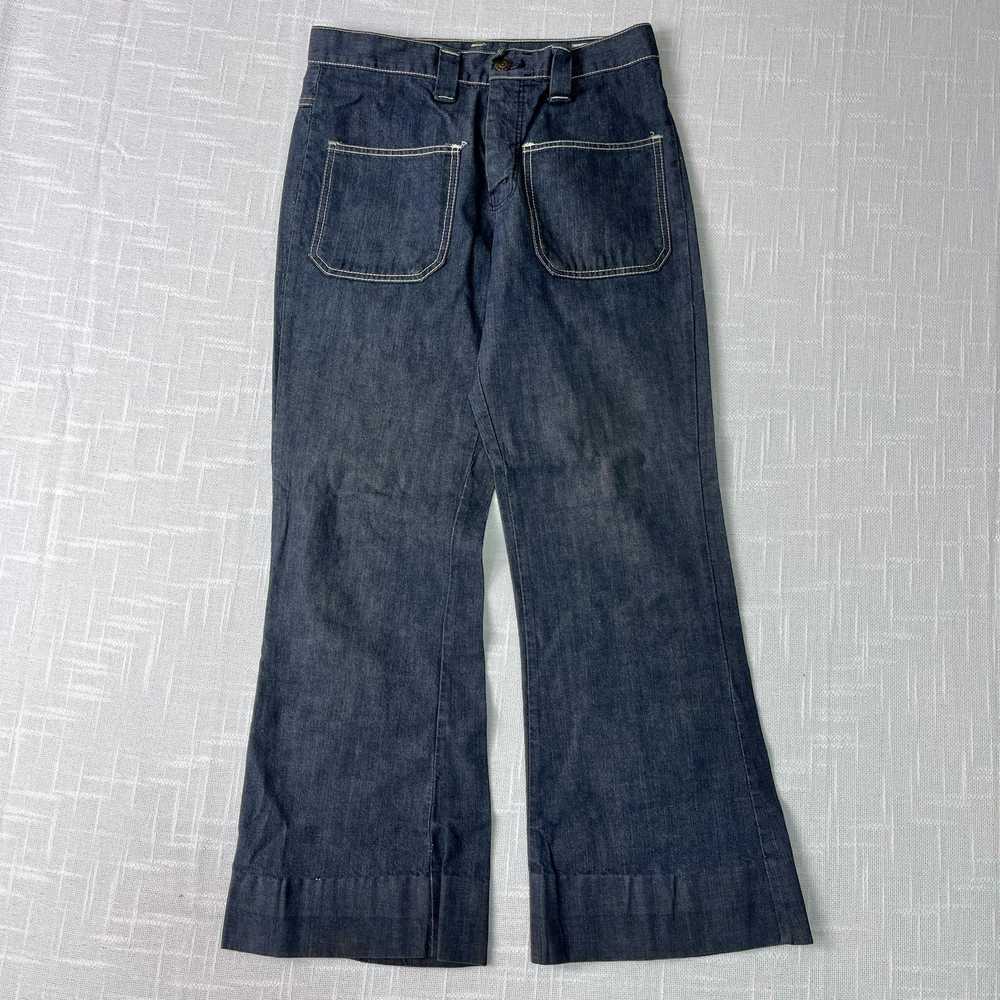 Avant Garde × Farah × Vintage 1970s Jeans 29x28 B… - image 1
