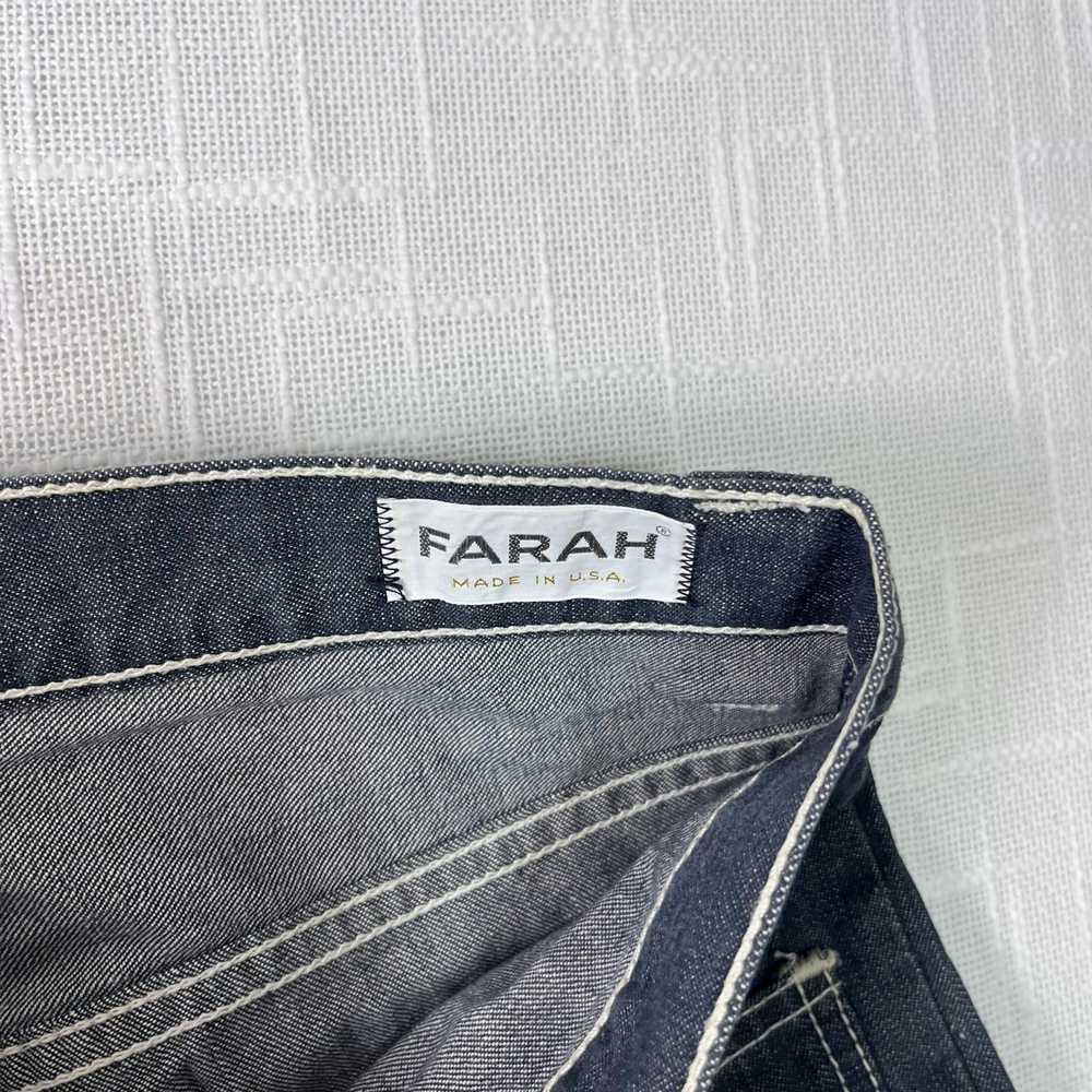Avant Garde × Farah × Vintage 1970s Jeans 29x28 B… - image 3