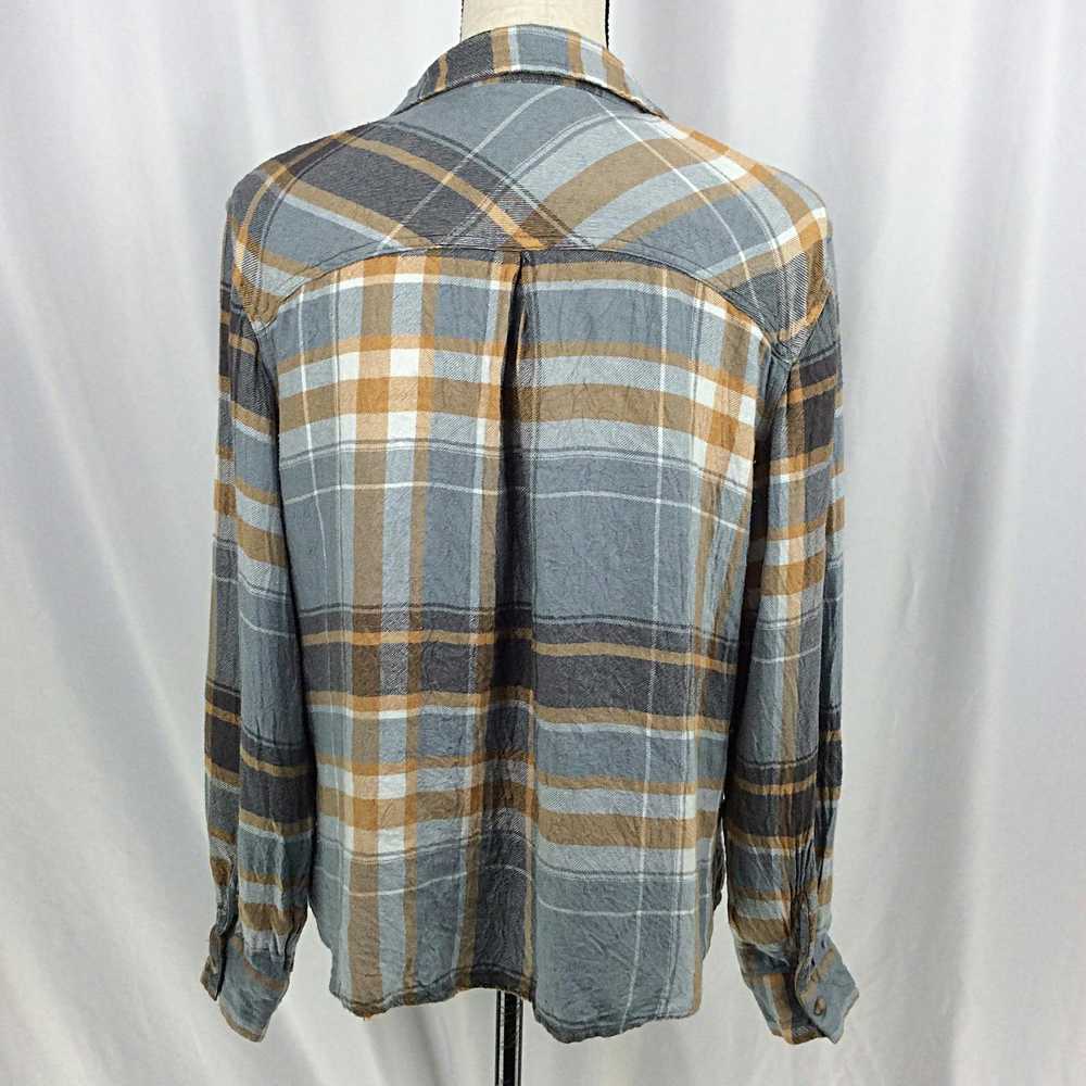Other Maurices Plaid Top Long Sleeve Button Down … - image 3