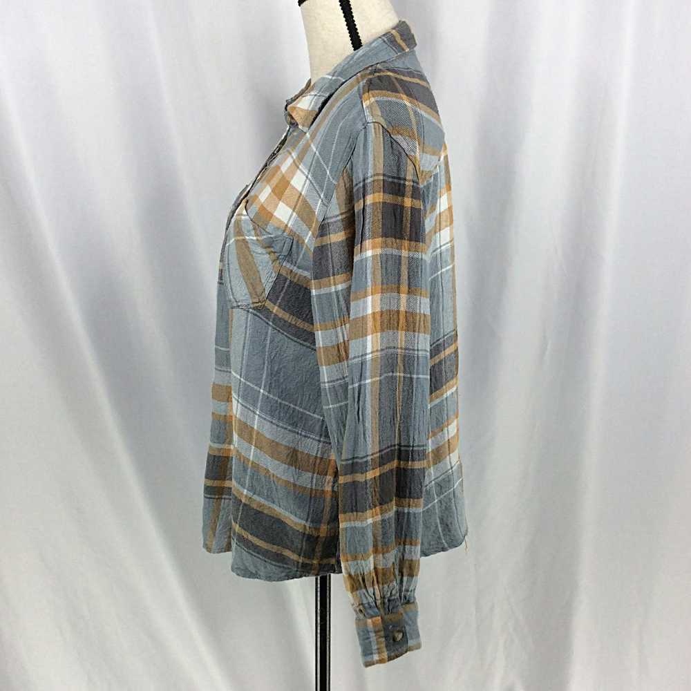 Other Maurices Plaid Top Long Sleeve Button Down … - image 4