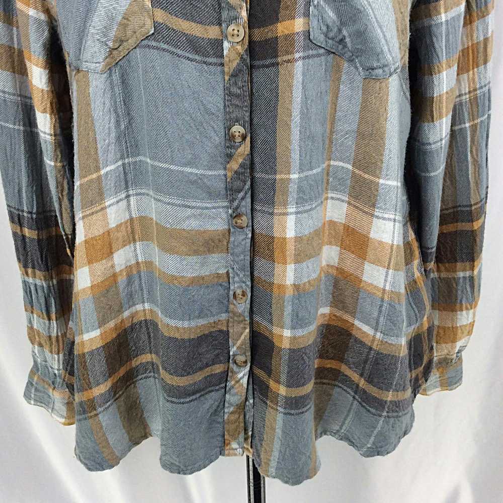 Other Maurices Plaid Top Long Sleeve Button Down … - image 6