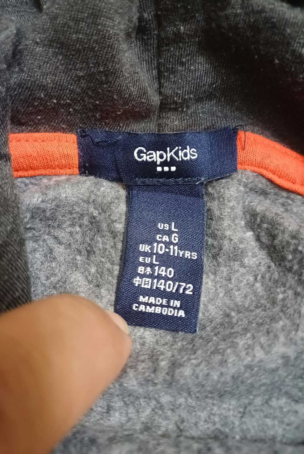Designer × Gap × Streetwear Nice Spell out GAP Ho… - image 8