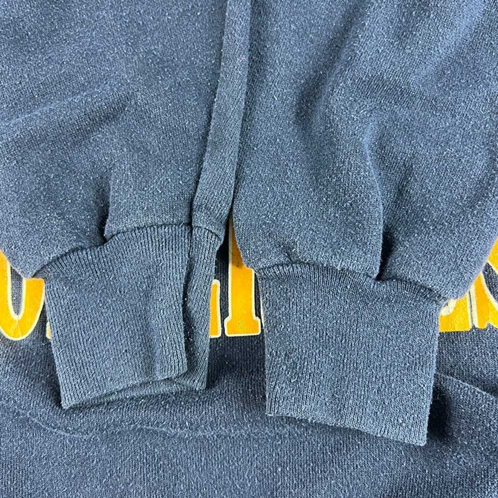 VTG 80s Artex Michigan Wolverines NCAA Sweatshirt… - image 5