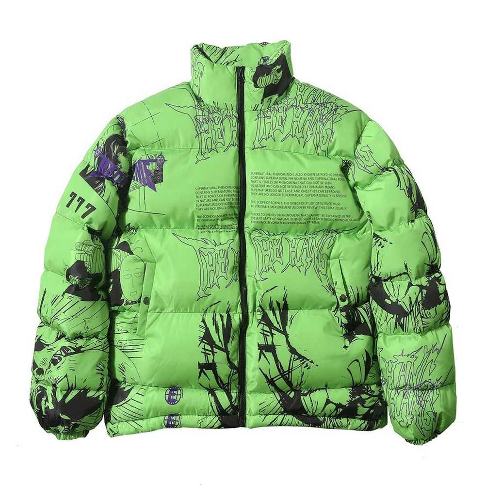 Streetwear SHOUNEN Anime printed, puffer jacket, … - image 3