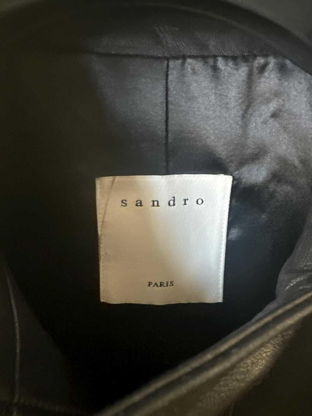 Sandro Sandro Leather Jacket - image 2