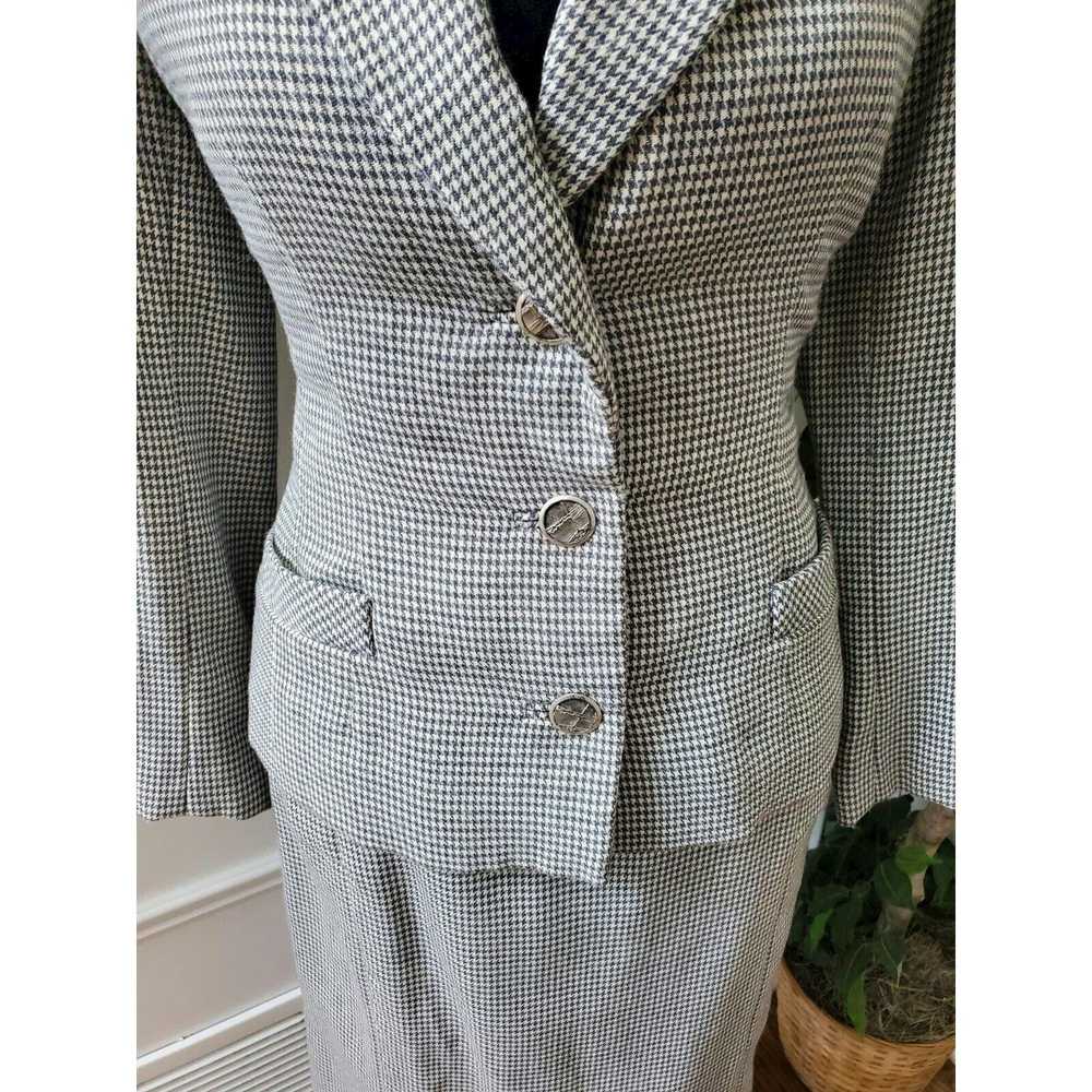 Vintage VTG Sophie Nunziato Polyester Jacket & Sk… - image 4