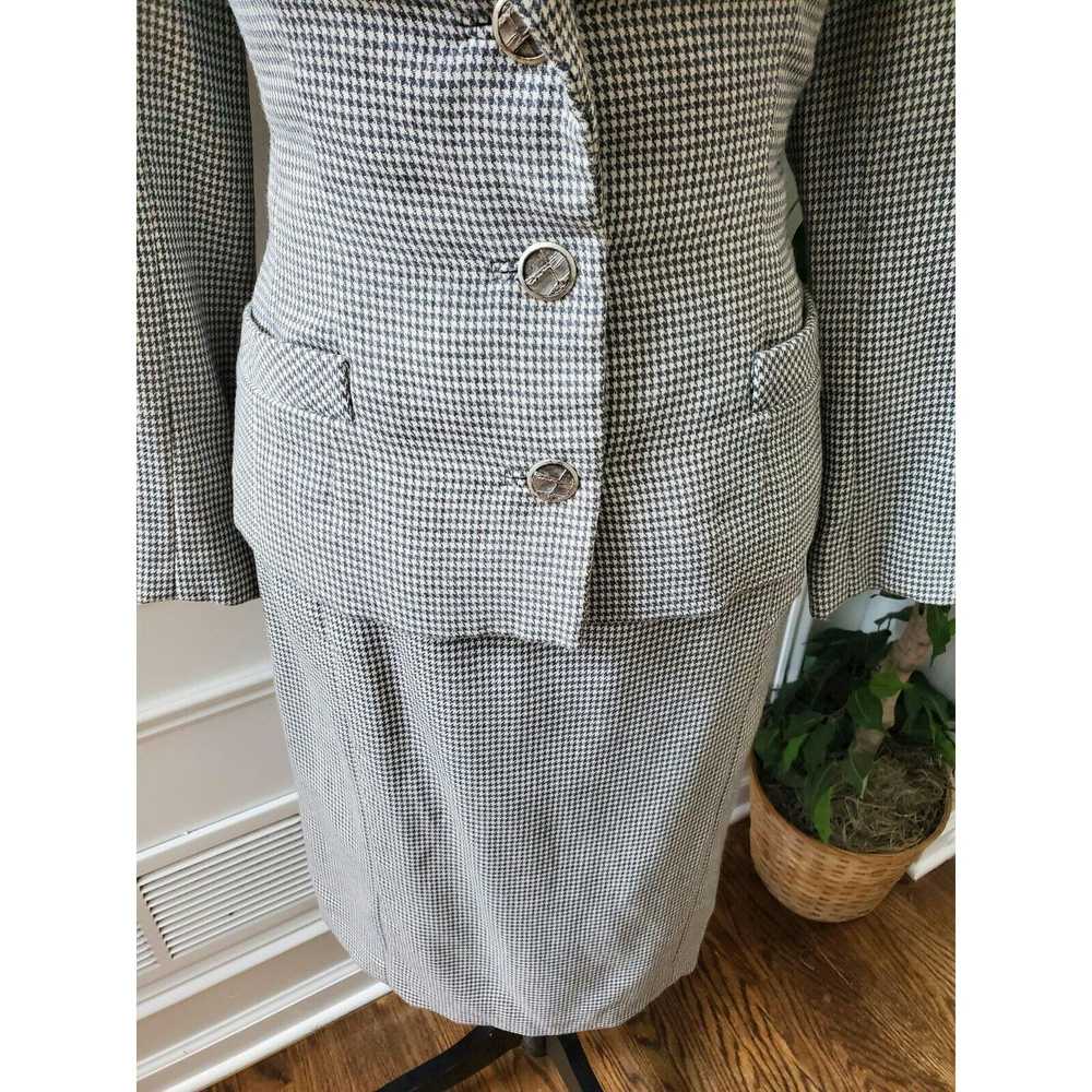 Vintage VTG Sophie Nunziato Polyester Jacket & Sk… - image 5