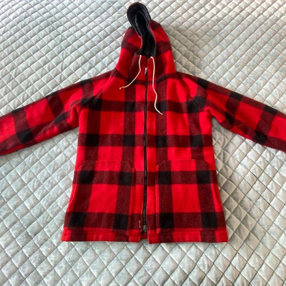 Vintage Mt Jefferson Woolens Hunting Jacket - Red… - image 1