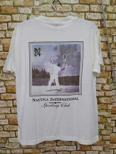 Nautica × Vintage 90s TENNIS NAUTICA SPORTING CLUB