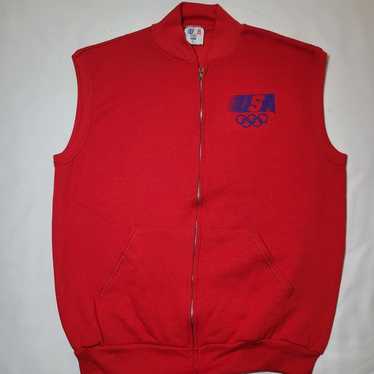 Vintage 1984 LEVI'S USA Olympics Vest