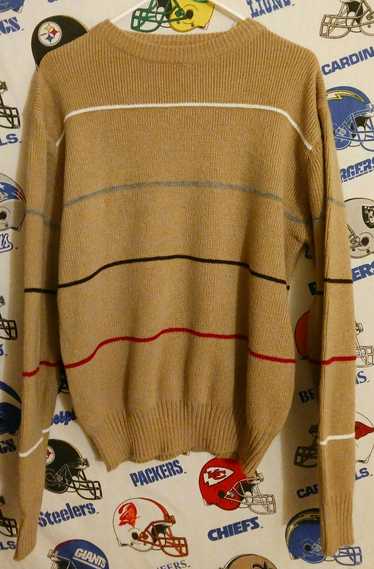Coloured Cable Knit Sweater Vintage Vntg 1980s 199